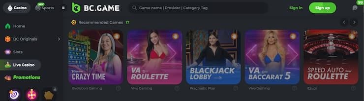 The Exciting World of BCGame Play Casino The Exciting World of BCGame Play Casino